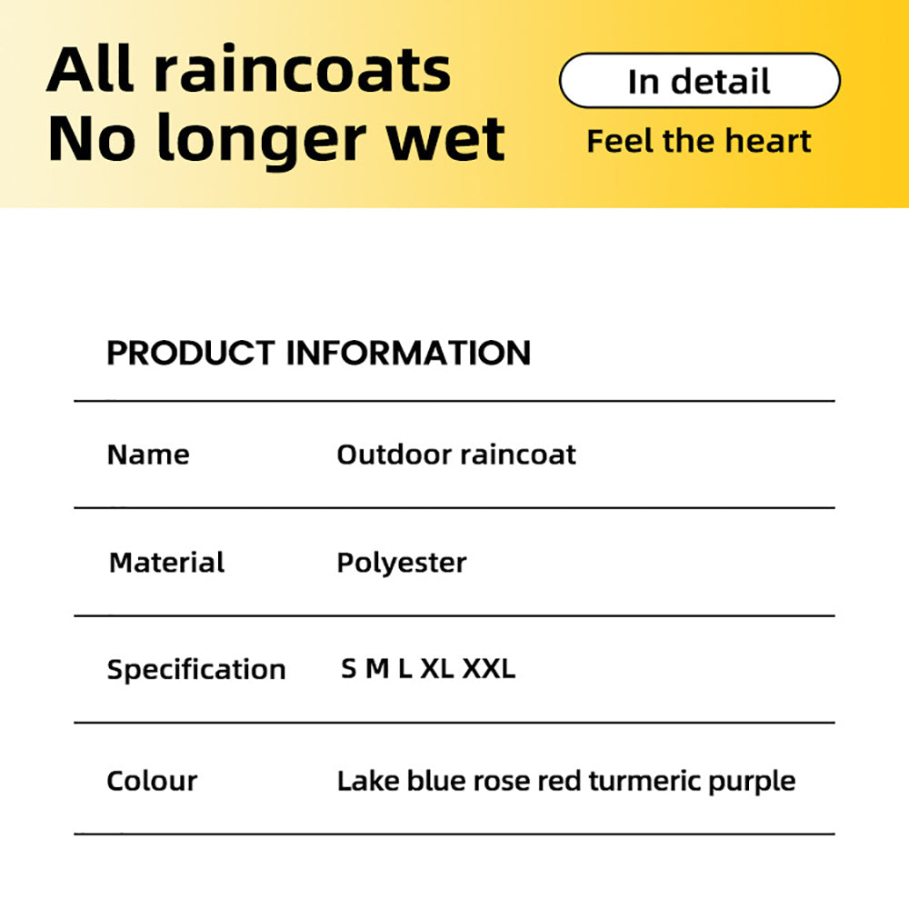 Dog Raincoat with Reflective, Waterproof Dog Rain Jacket with Hood, Leash Hole, Reflective Strap for Small Medium Dogs, Lightweight Puppy Clothes