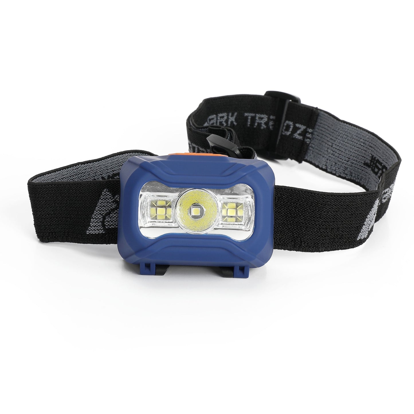 (5 Pack)  LED 100 Lumens Headlamp, Blue, 3AAA Batteries Included, 0.21 Lbs